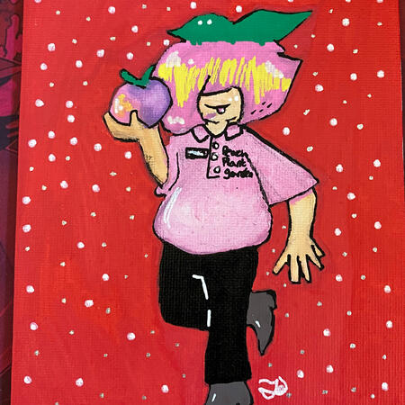 Allistor clerk oc painting